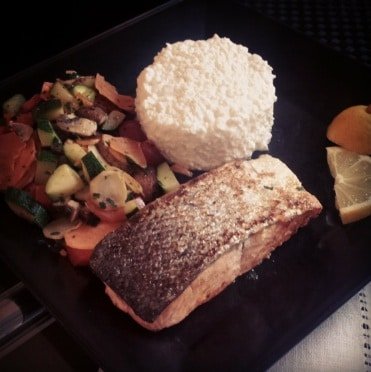 Freeletics Rezept Hauptmahlzeit Lachs
