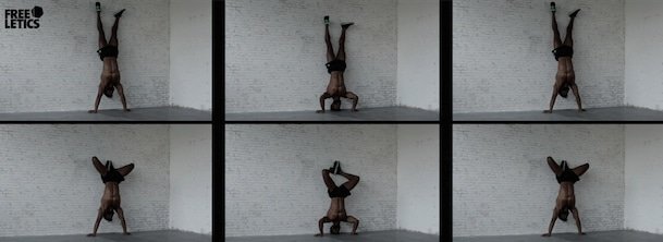 Freeletics Übungen Handstand Push Ups