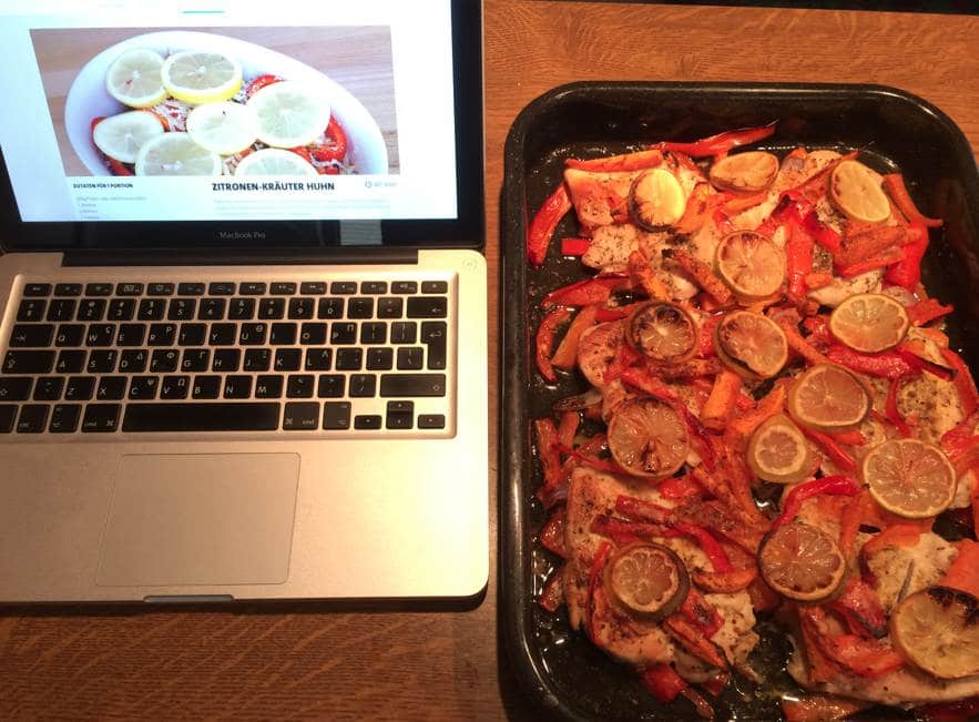 Freeletics Rezept Zitronen Huhn