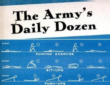 armys daily dozen freeletics burpees