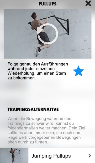 freeletics upgrade trainingsalternative