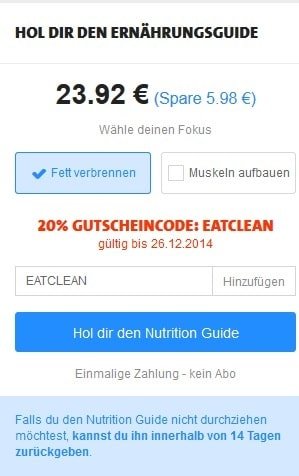 Freeletics-EATCLEAN