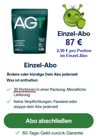 AG1 Einzel-Abo