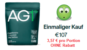 AG1 ohne Rabattcode